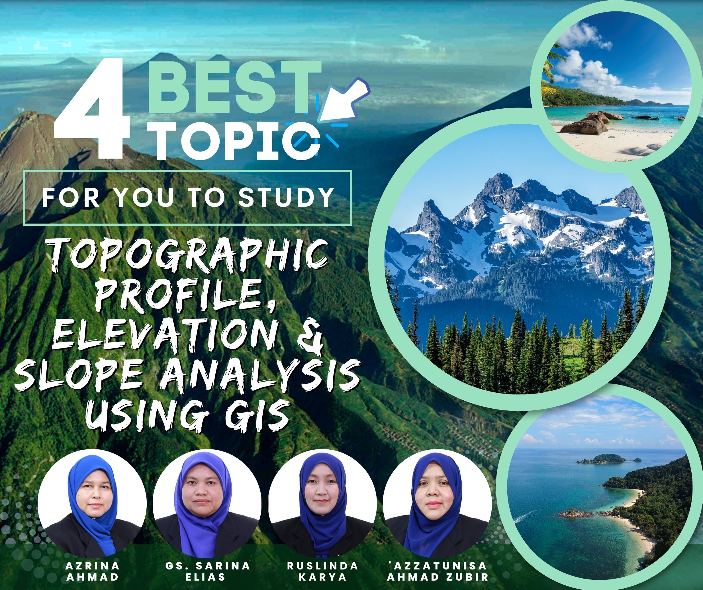 Topographic Profile, Elevation & Slope Analysis Using GIS