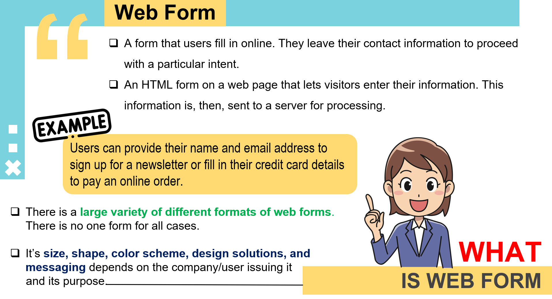 WEB FORM