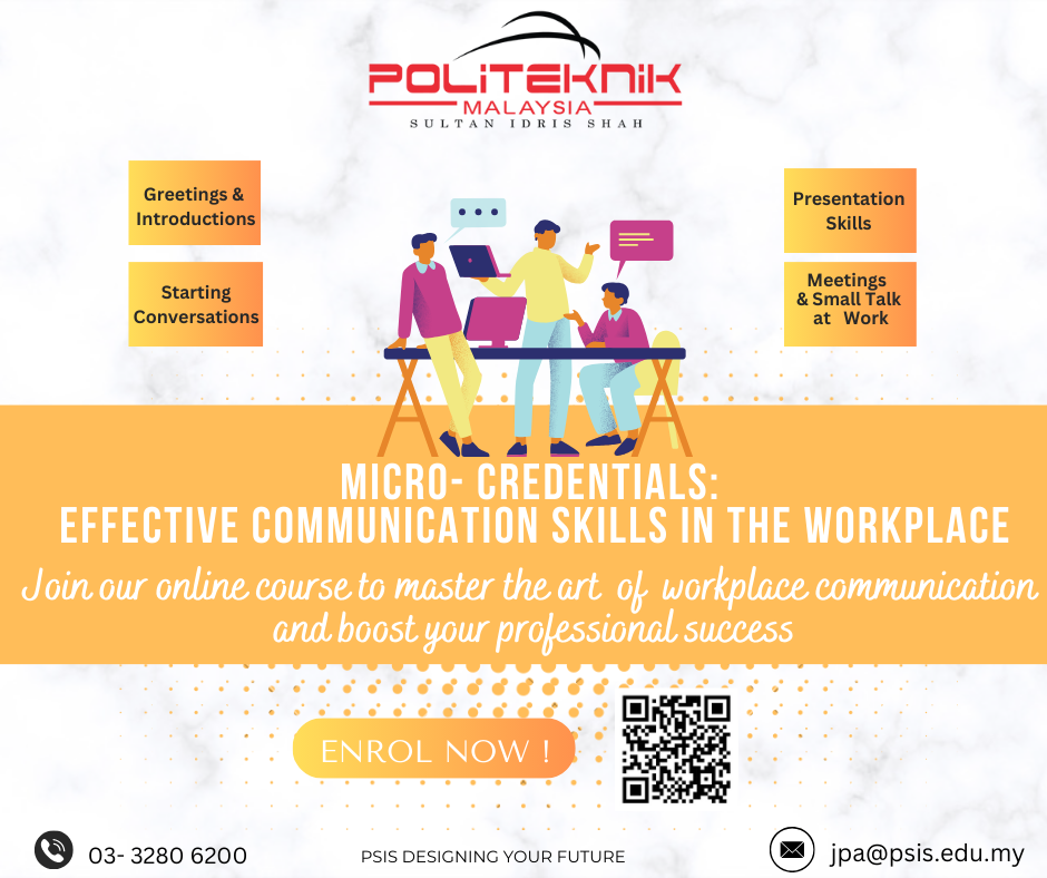EFFECTIVE COMMUNICATION SKILLS IN THE WORKPLACE