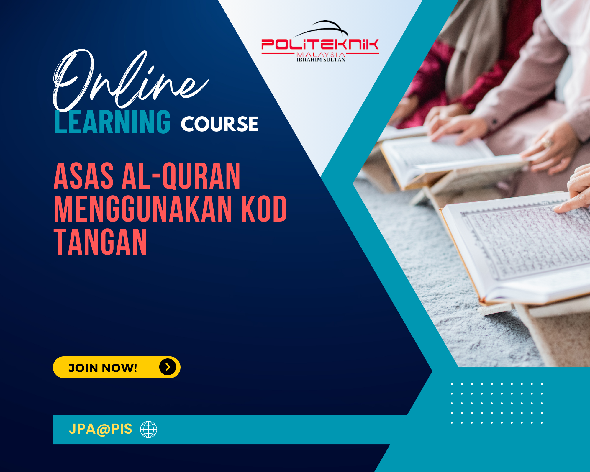 Asas Al-Quran Menggunakan Kod Tangan
