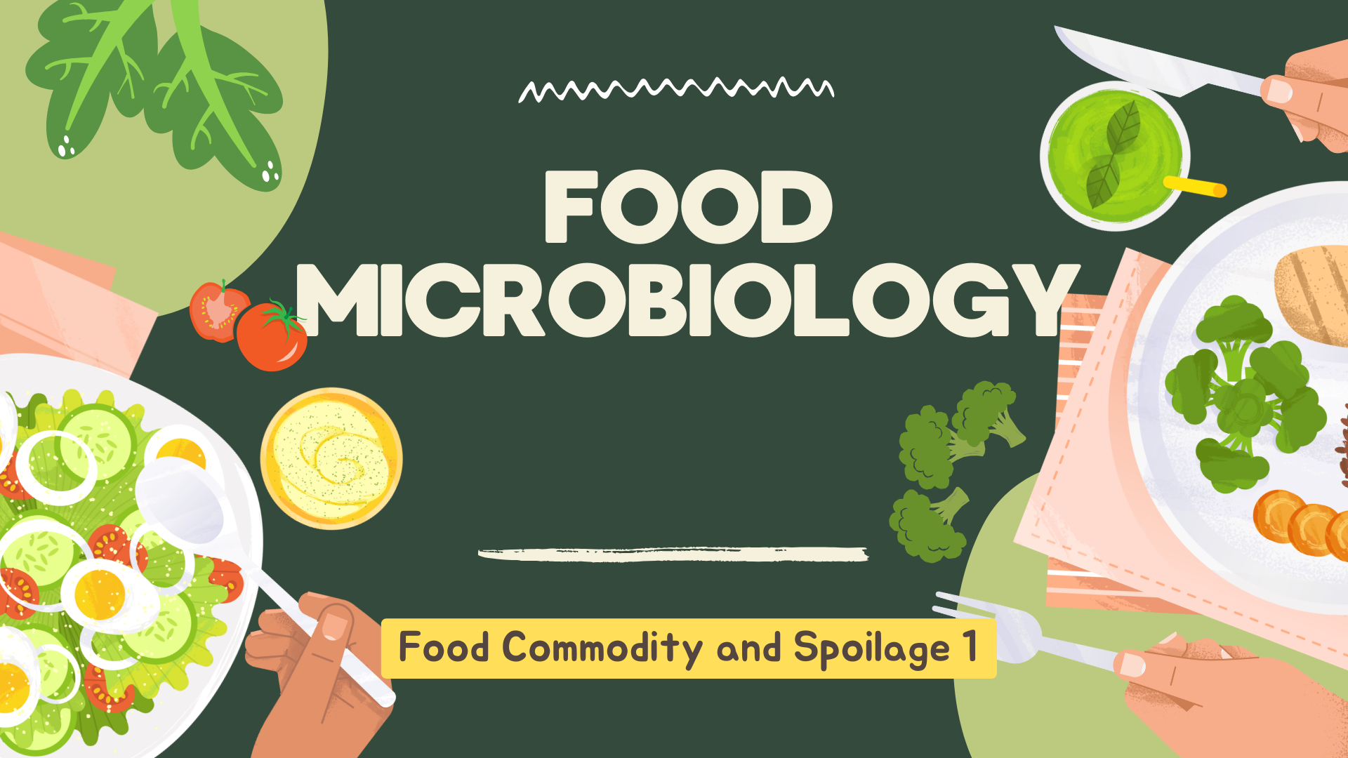 FOOD MICROBIOLOGY: FOOD COMMODITY AND SPOILAGE 1