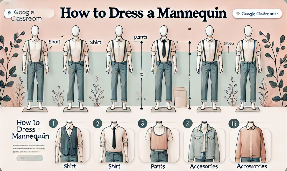 How To Dress A Mannequin