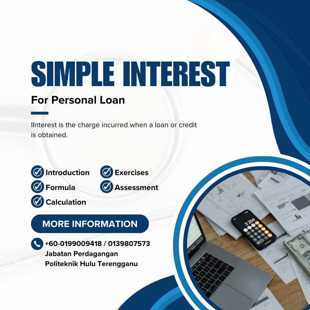 SIMPLE INTEREST FOR PERSONAL LOAN