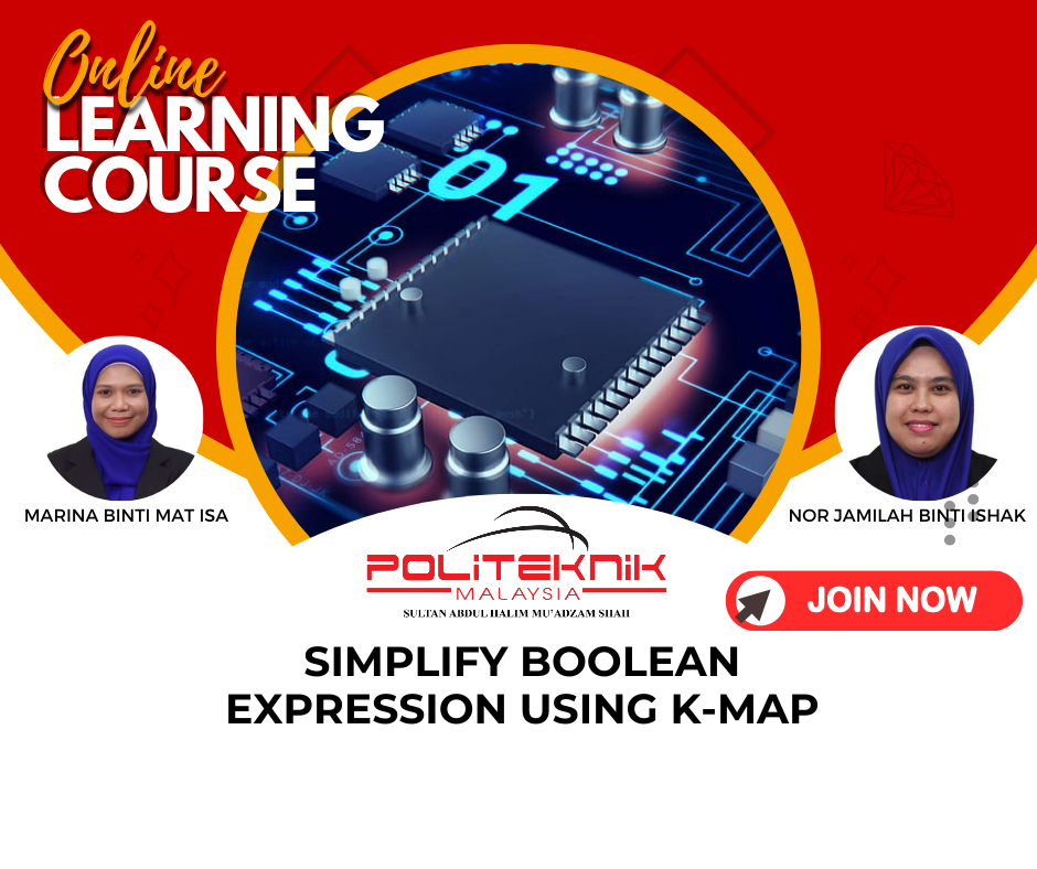 SIMPLIFY BOOLEAN EXPRESSION USING K-MAP