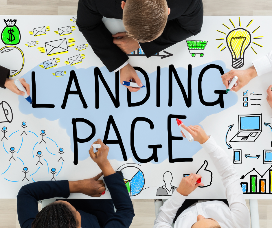 CREATING A LANDING PAGE USING CANVA