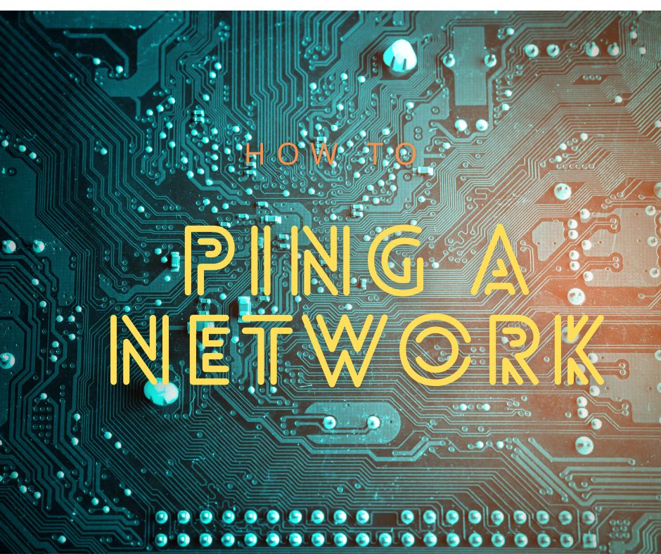 How to ping a network version 2