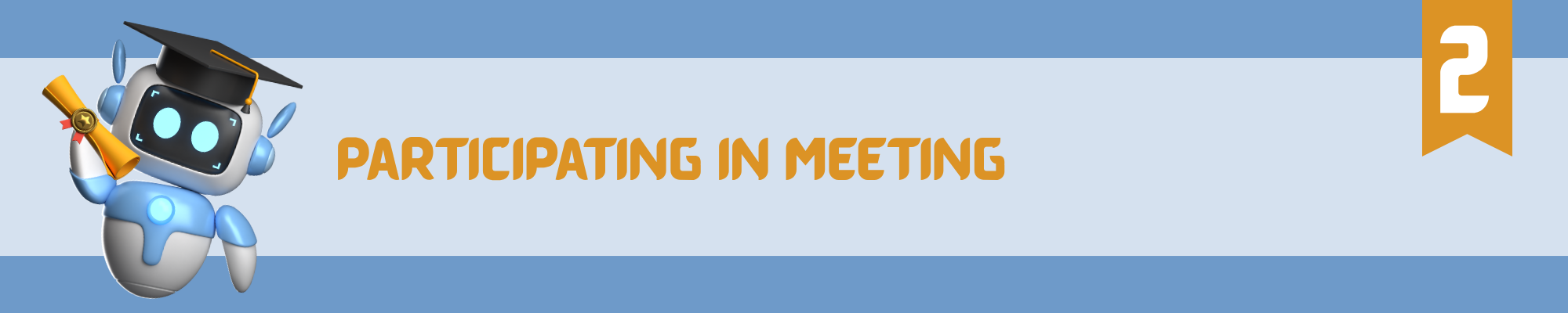 participating in meeting