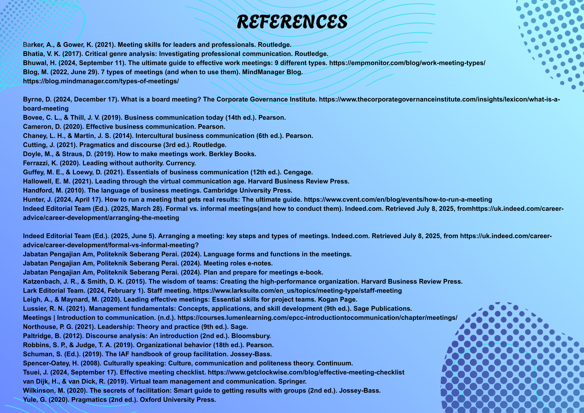 REFERENCES